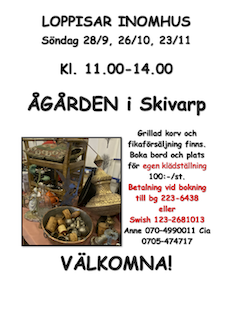 loppis inne hösten